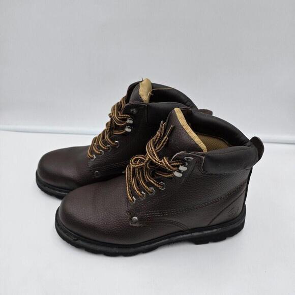 Eagle Work‎ Boot Genuine Leather Heavy Duty Size 7 Oil Resistant Brown - Picture 2 of 10
